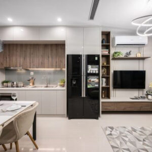 Tủ bếp Căn Hộ 2 Phòng Ngủ Vinhomes Smart City