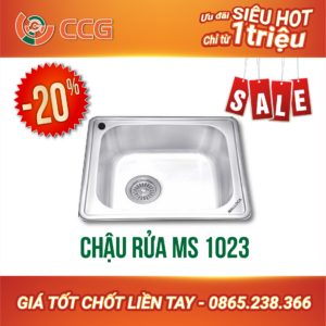 Chậu rửa chén MS 1023 - Malloca
