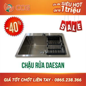 Chậu rửa Chén bát đơn Daesan