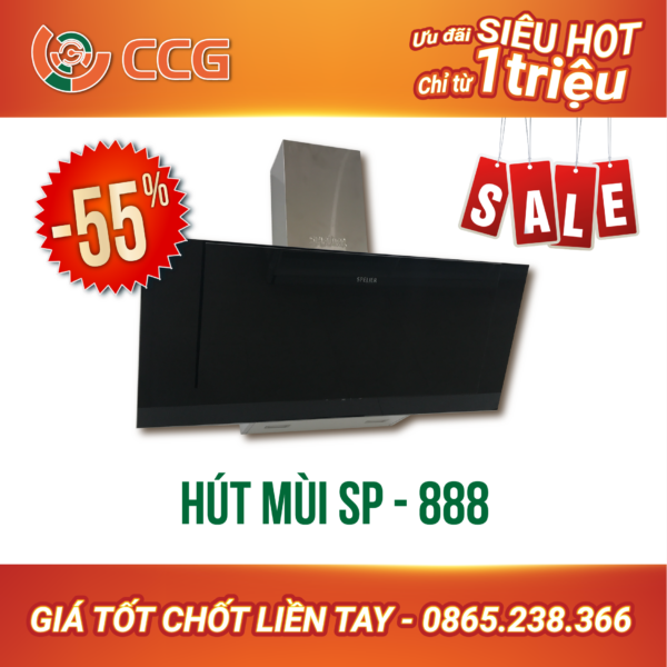 Hút mùi SP 888- Spelier - Sale