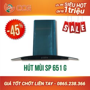 Hút mùi spelier sp 651g - Sale